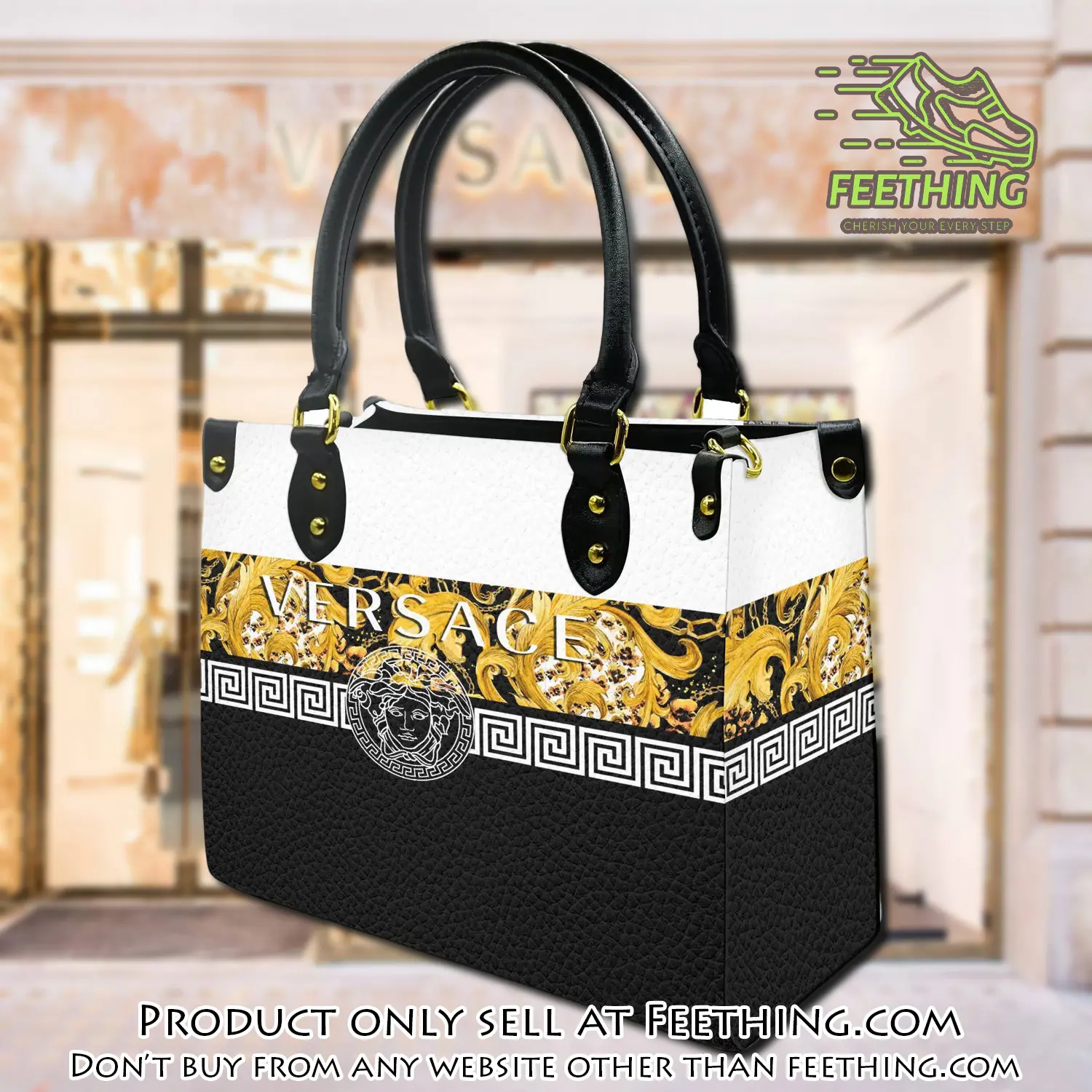 Versace women luxury leather handbag 3d lhb1069 ft5335542